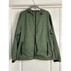 G.H. Bass & Co., Men's Light Jacket/Windbreaker,‎ Green, Size M